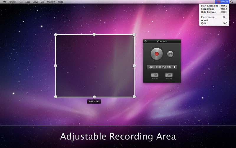 free video and audio screen capture for mac